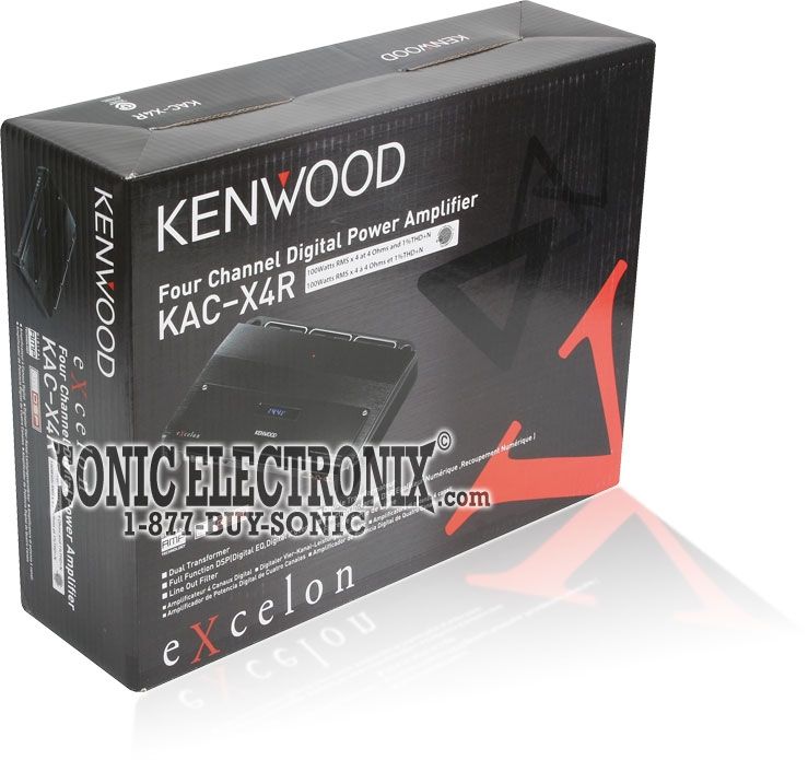 Kenwood eXcelon KAC-X4R Image 6