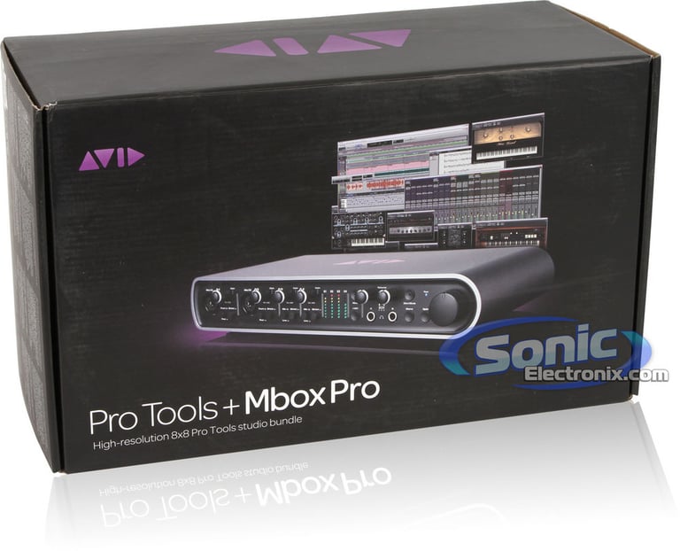 Avid Audio Mbox Pro + Pro Tools 9 w Free Upgrade to Pro Tools 10 Image 10