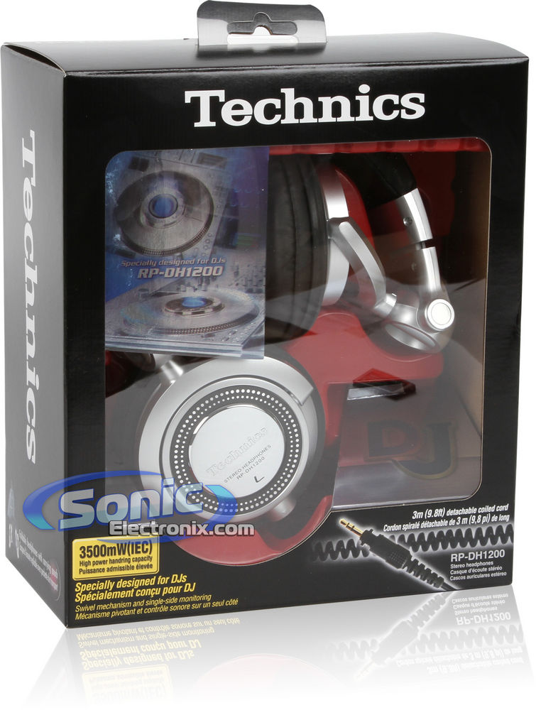 Technics RP-DH1200 (RPDH1200) Professional DJ Headphones Image 8