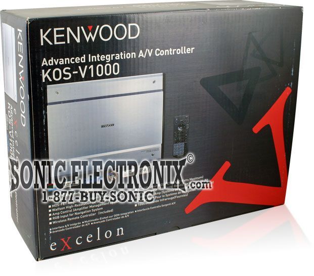 Kenwood eXcelon KOS-V1000 CarPortal Image 9