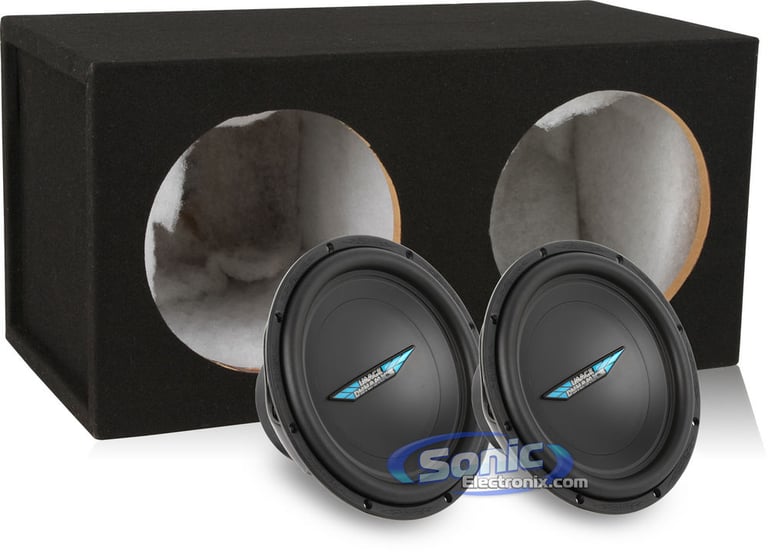 700W Image Dynamics CTX108 + Enclosure Bass Package Image 1