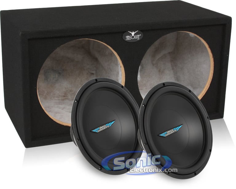 700W Image Dynamics CTX124 + Enclosure Bass Package Image 1