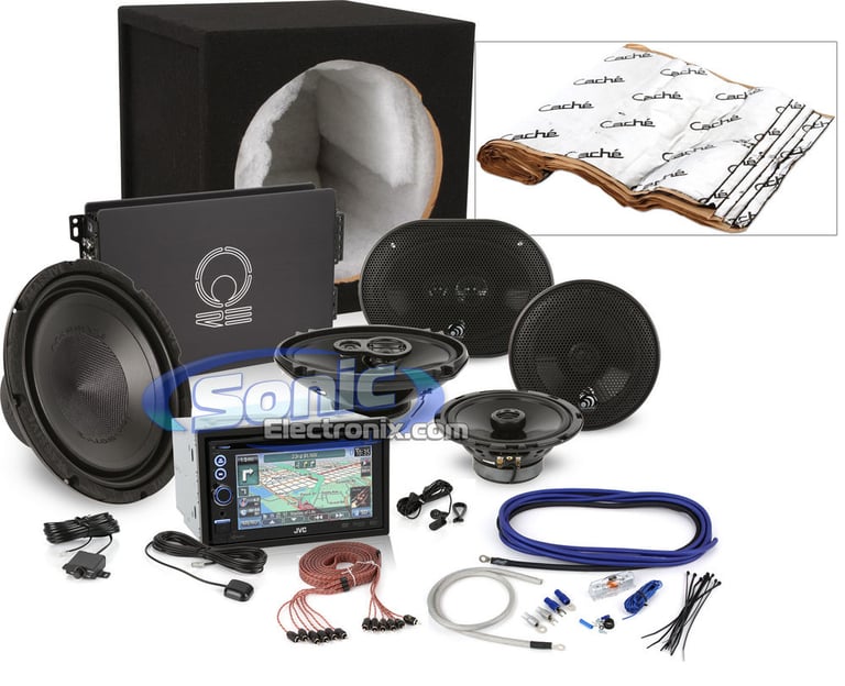 JVC, RE Audio, Massive Audio, and Stinger All Inclusive Combo Image 1