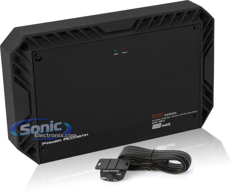 Power Acoustik BAMF-1800/2 (BAMF1800/2) R/B Image 1