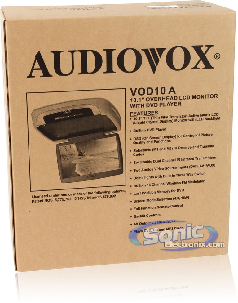 Audiovox VOD10A Image 16