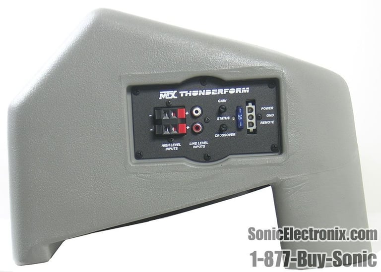 MTX ThunderForm CXP10LA Amplified Single 10" (Gray Model - CXP10LAG) Image 2