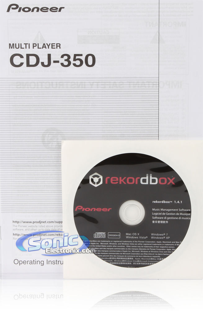 Pioneer CDJ-350 R/B Image 9