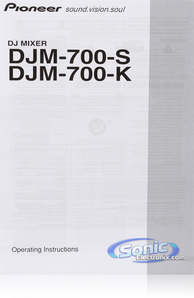Pioneer DJM-700 (Black) Image 9