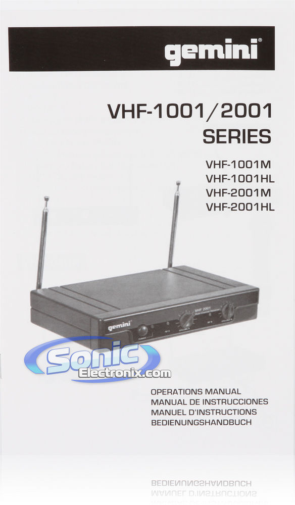 Gemini VHF-2001M S 4-8 Image 8