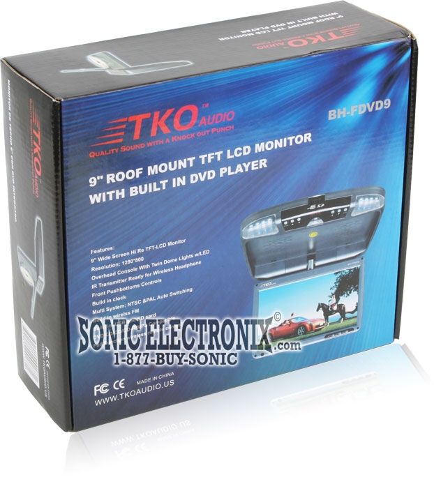 TKO Audio BH-FDVD9 (Gray) Image 5