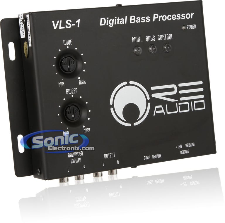 Kicker 07CVR122 + RE Audio VLS-1 Bass Processor Bundle Image 9