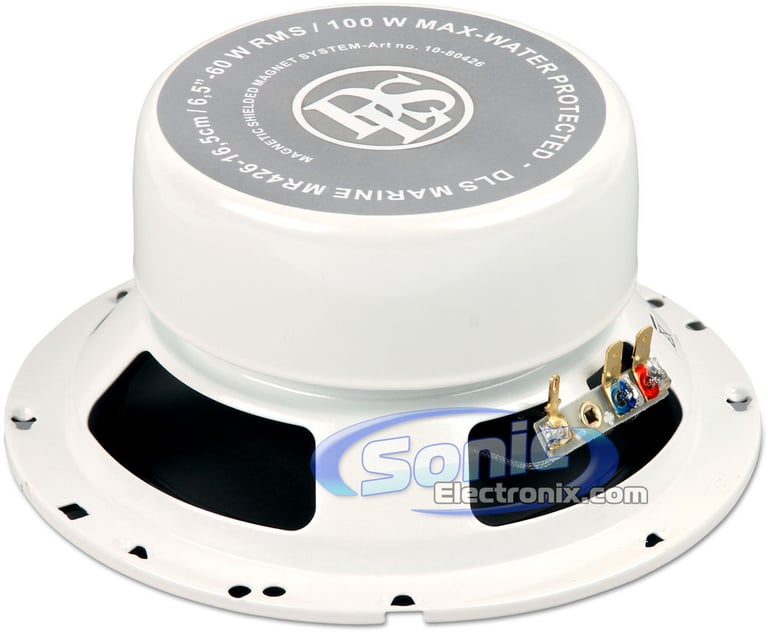 DLS Marine Speakers + Kicker Marine Amplifier Combo Image 14
