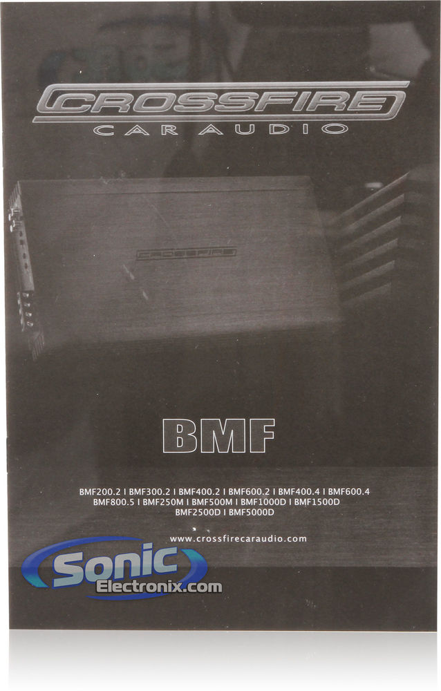 Crossfire BMF400.4 + Amplifier Kit Image 6