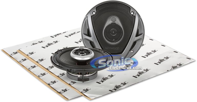 Kenwood KFC-1693PS + Sound Dampening Image 1