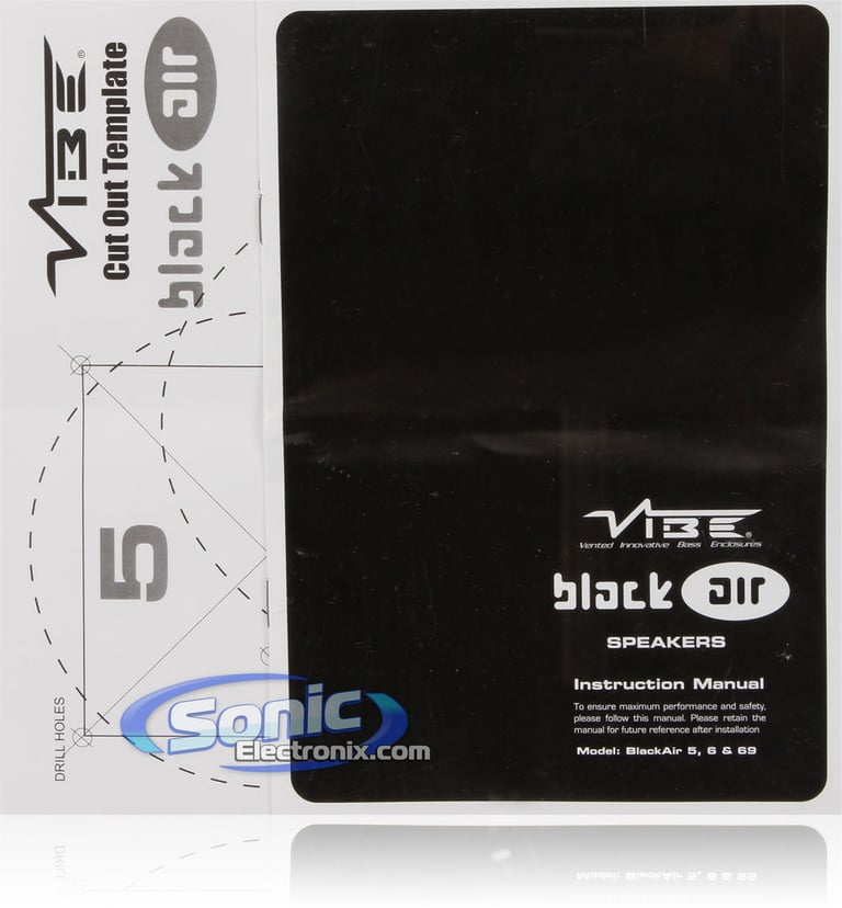 VIBE Audio Black Air 1 (BA1-V1) Image 7