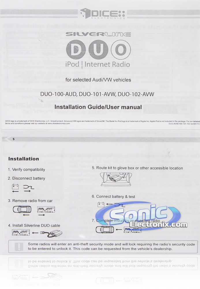 DICE Electronics DUO-102-AVW Image 8