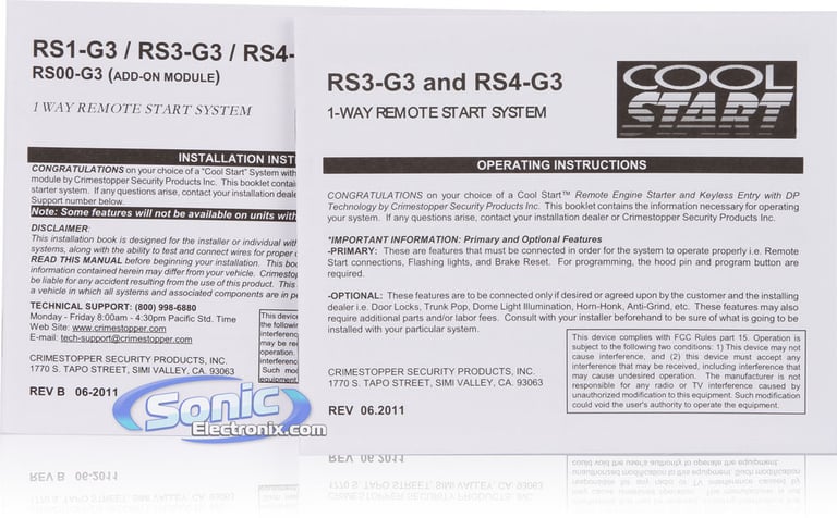 Crimestopper RS3-G3 Image 7