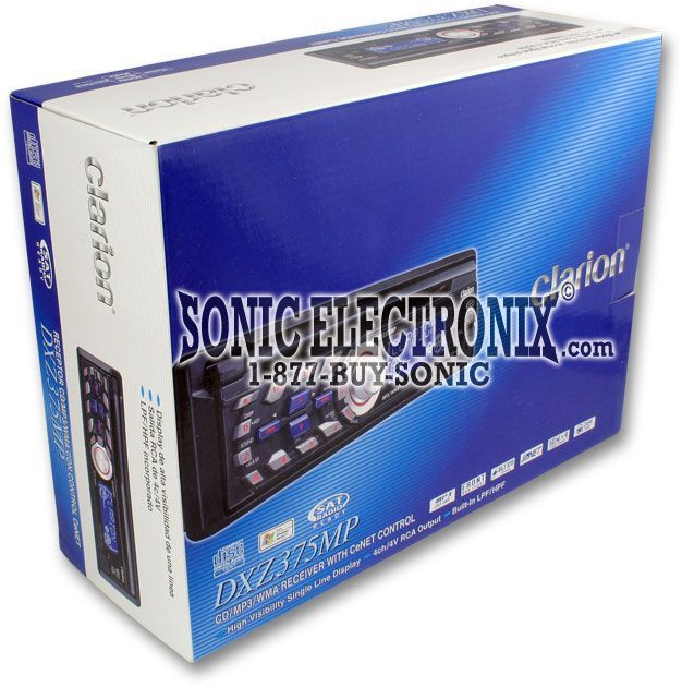 Clarion DXZ375MP Image 3