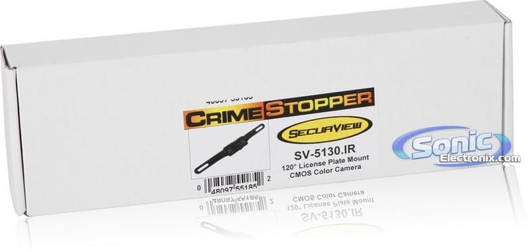 Crimestopper SV-5130.IR Universal License Plate Camera with Night Vision Image 7