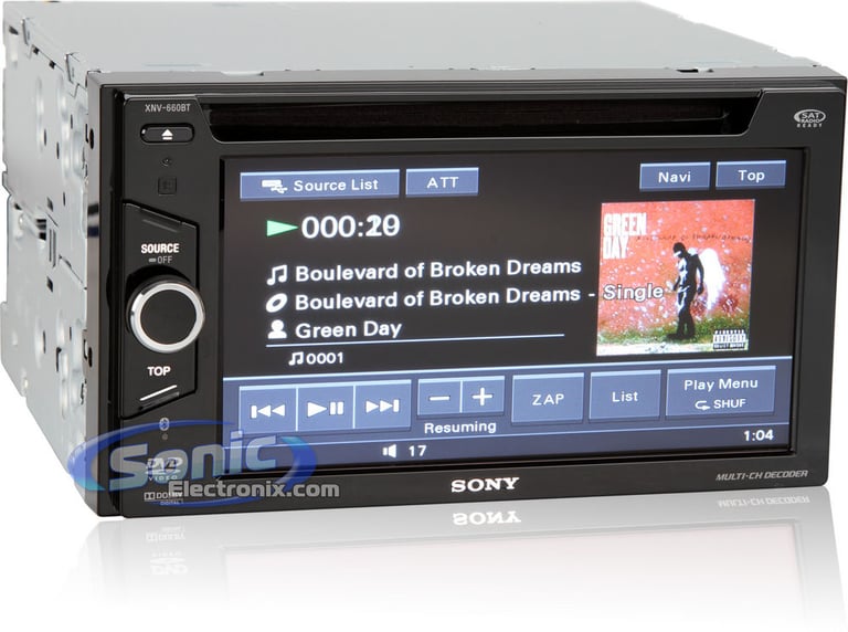 Sony XNV-660BT + XA-R800C Rear View Camera Image 2