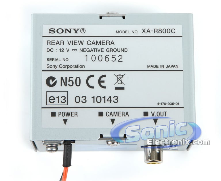 Sony XNV-660BT + XA-R800C Rear View Camera Image 19