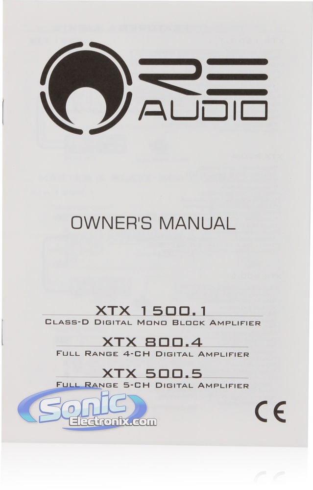 500W Crossfire + RE Audio Bass Bundle Image 6