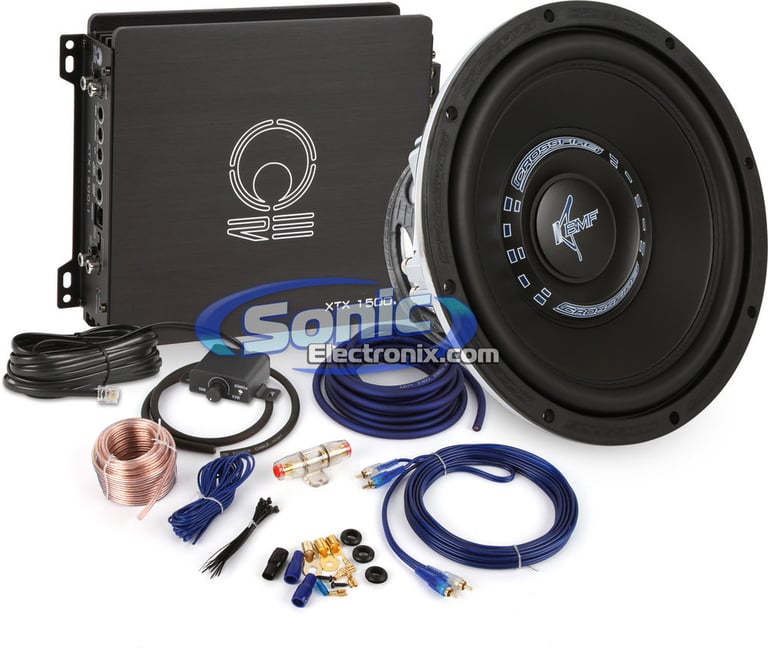 500W Crossfire + RE Audio Bass Bundle Image 1