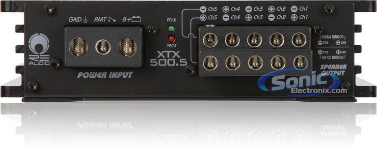 RE Audio XTX-500.5 + Amplifier Kit Bundle Image 5