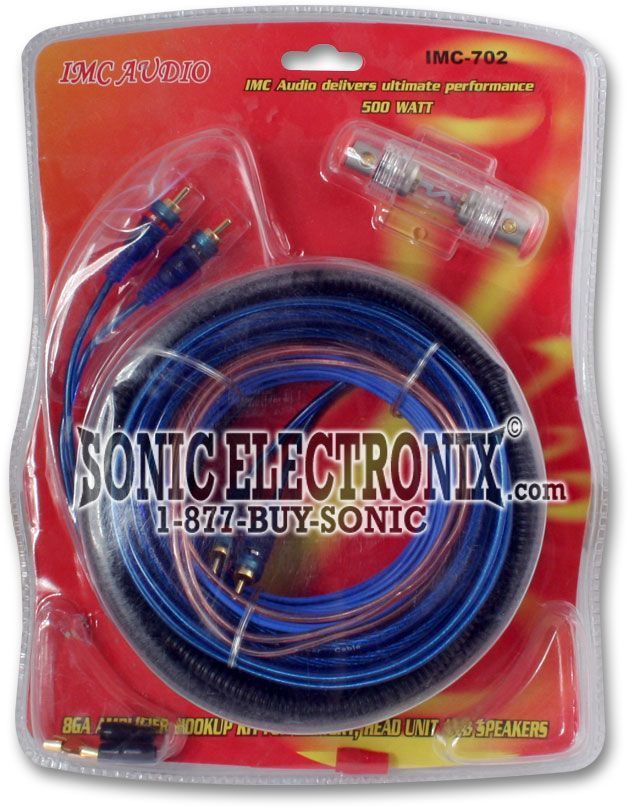 IMC-702 8 Gauge Installation Kit Image 2