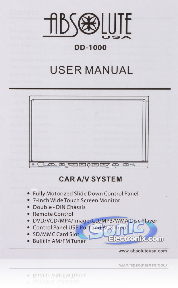 Absolute DD-1000 Image 10