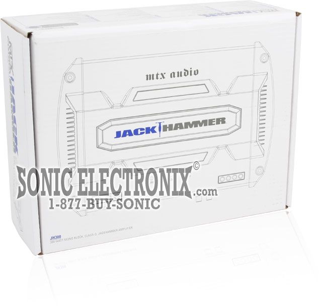 MTX Audio JackHammer JH300 R/B Image 5