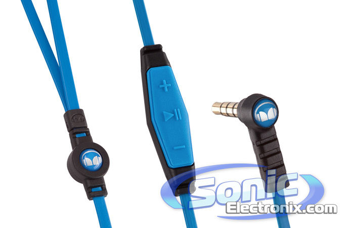 Monster iSport Immersion (MH ISRT2 IE BL) Washable In-Ear Headphones - Blue Image 3