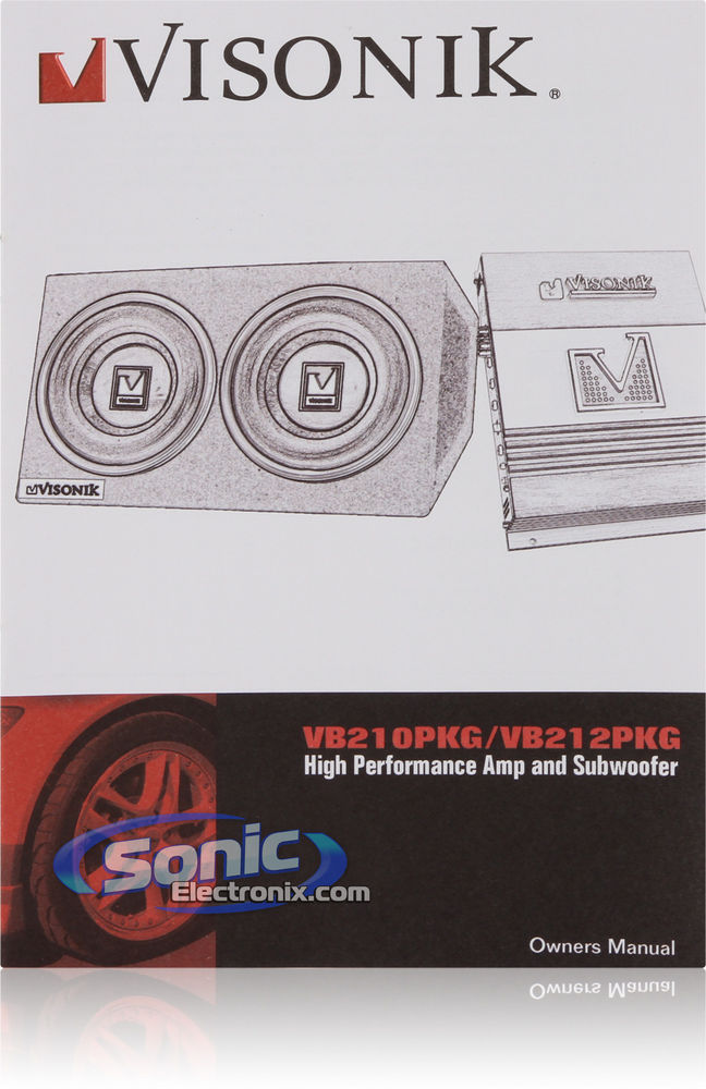 Visonik Amplifier + Amp Kit + 2 10" Subwoofers + Box Super Thump Package! Image 19