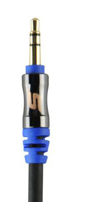 Scosche hookUP (AUX3BL) 3.5mm Universal Auxiliary Audio Cable Image 3