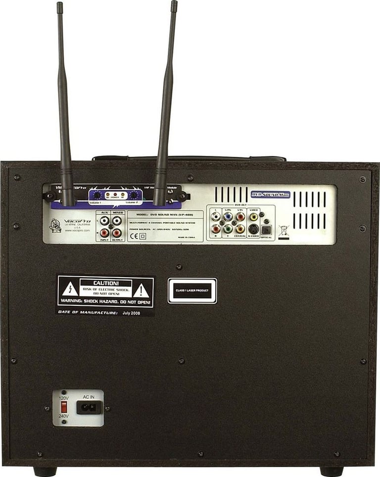 VocoPro DVD-SOUNDMAN + VHF-BP Image 2