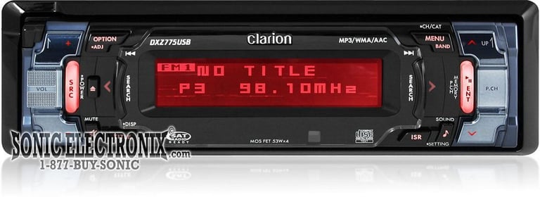 Clarion DXZ775USB Image 2