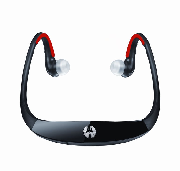 Motorola S10-HD (89439N) Bluetooth Stereo Headphones/Headset - Red/Black Image 4