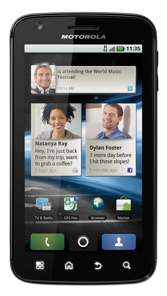 Motorola MB860 Atrix Image 1