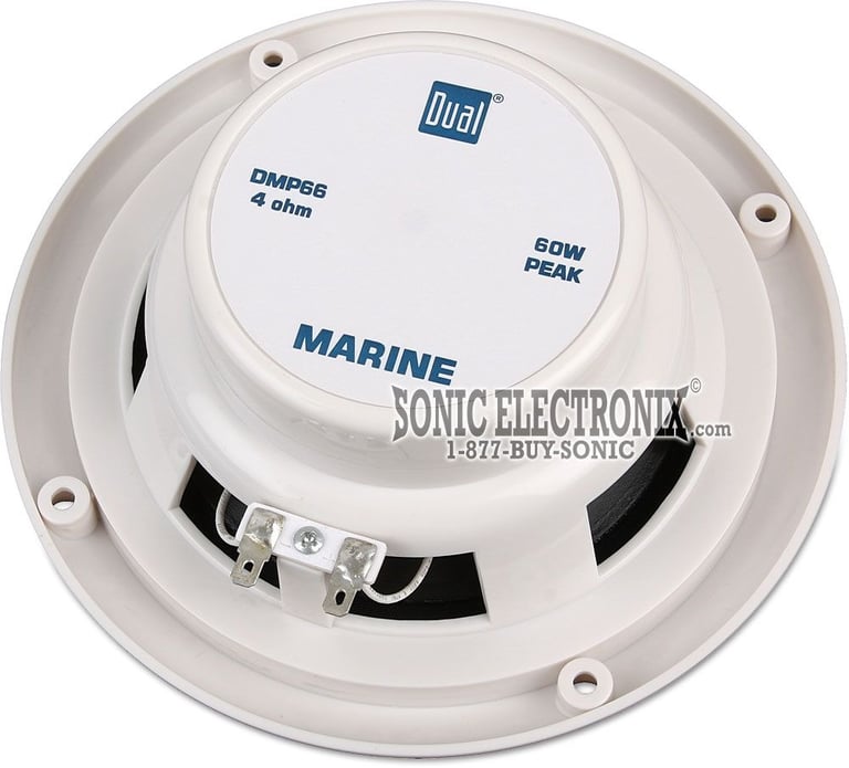 Dual MXCP554 (Combo: Marine Radio + 6-1/2" Speakers) Image 7