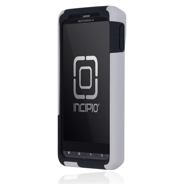 Incipio Droid X2 Silicrylic Case (White/Grey) Image 2