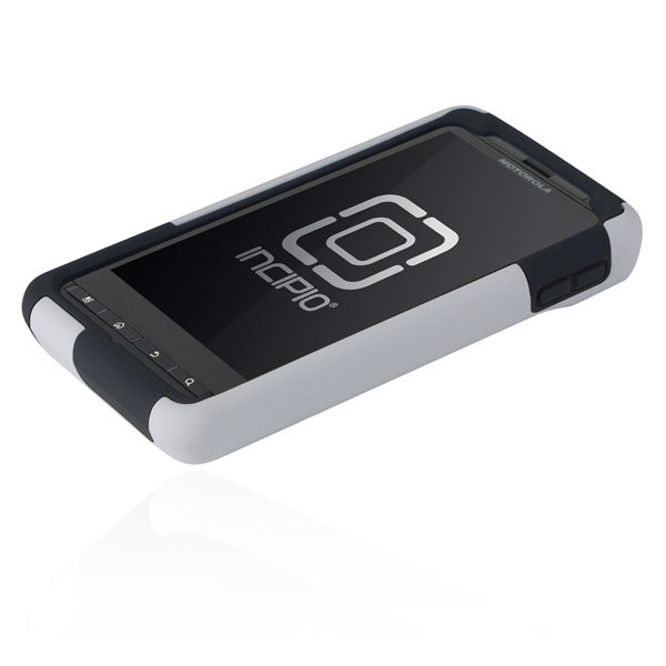 Incipio Droid X2 Silicrylic Case (White/Grey) Image 3