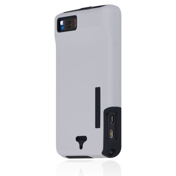Incipio Droid X2 Silicrylic Case (White/Grey) Image 1