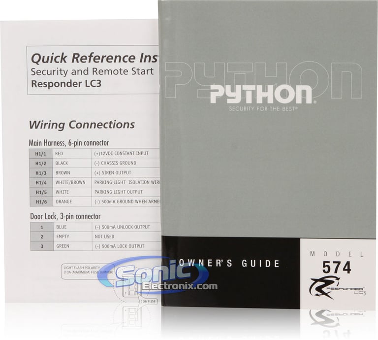 Python 574 Responder LC3 (P/N# 5704p) Image 12