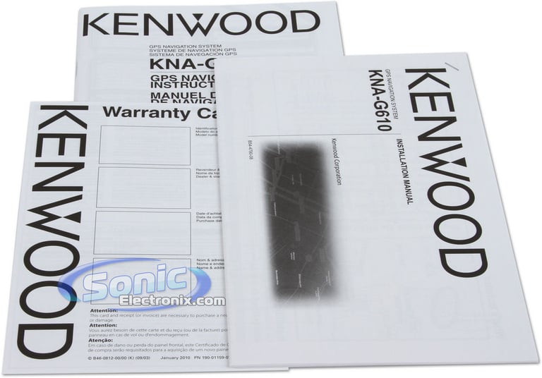 Kenwood DDX318 + KNA-G610 Navigation Image 17