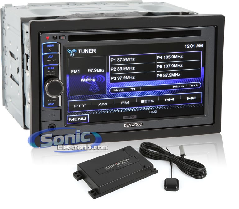 Kenwood DDX318 + KNA-G610 Navigation Image 1