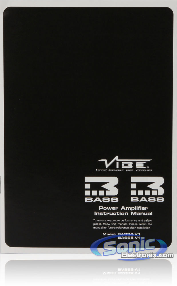VIBE Audio BlackBox BASS5 (BBBASS5) Image 11