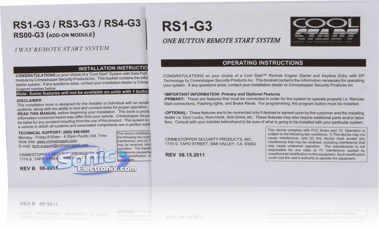 Crimestopper RS1-G3 Image 9
