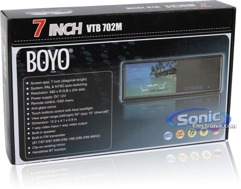 BOYO Vision VTB702M Image 11