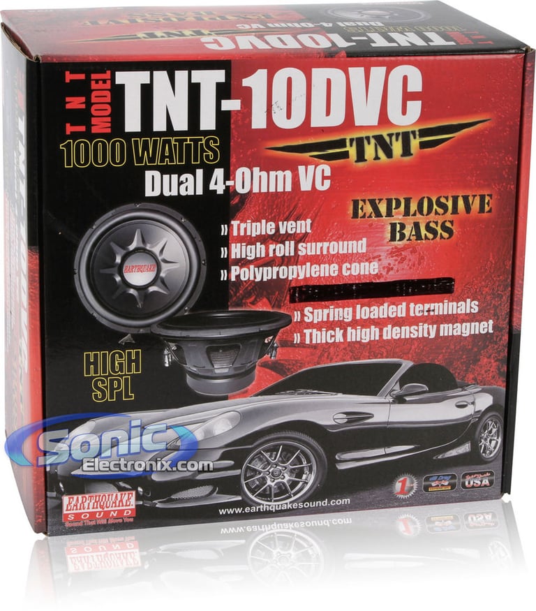 Open Box - Earthquake Sound TNT-10DVC Image 6