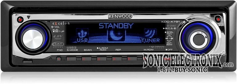 ** CLOSEOUT! ** Kenwood eXcelon KDC-X791 Image 2